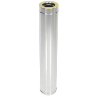 Сэндвич труба Термо ТТ-Р 1000 с хомутом  (316-0.8/304-0.5) d-250/350 (ТиС Промо)