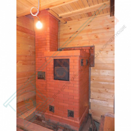 Банная печь из нержавеющей стали № 06Н10 - 18 (Тройка) до 18 м3