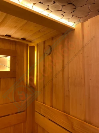 Светильник Woodson угловой со светодиодной лентой, ольха (24V)