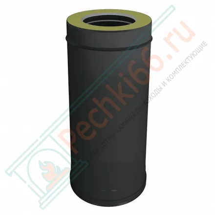 Сэндвич труба V50R с изол L=500 (AISI-321/0,8-ОЦИНК-RAL/0,5) d-300/400 (Вулкан-Cerablanket)