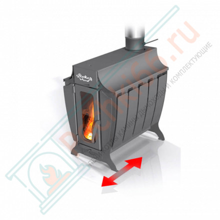 Отопительная печь Stoker 170 Aqua-C (Ермак) до 170 м3