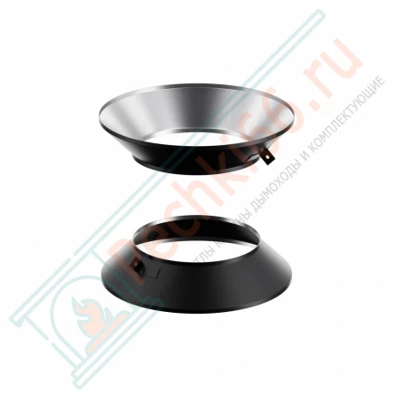 Юбка (430/0,5 мм / эмаль /600° черная) d-197 (Ferrum Blackside)