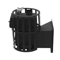 Чугунная печь для бани Воевода Флагман 20, закрытая каменка (Березка)