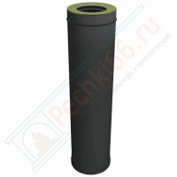 Сэндвич труба V50R с изол L=1000 (AISI-310S/0,8-ОЦИНК-RAL/0,5) d-180/280 (Вулкан-Cerablanket)