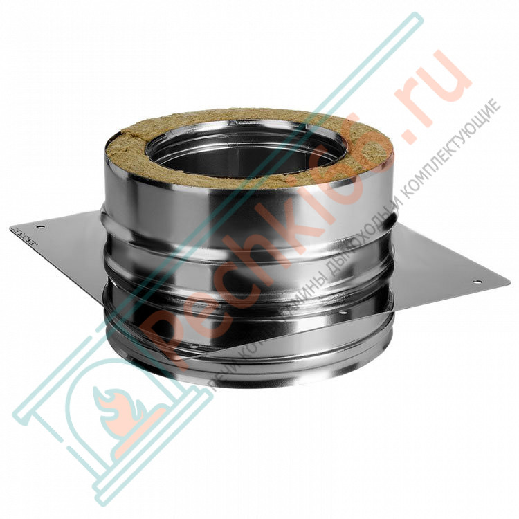 Опора на трубу с изол (НЕРЖ-321/0,5-НЕРЖ-439/0,5) d-120/200 (Дымок-Lux)