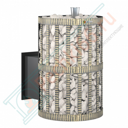 Печь для бани Скиф 28 Ковка (210) Парогенератор 2022 (Везувий)