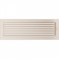 Вентиляционная решетка для камина с жалюзи 170х480, кремовая (FireWay)