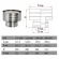 Дефлектор на трубу с изол (НЕРЖ-439/0,5-НЕРЖ-439/0,5) d-120/200 (Дымок)