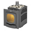 Чугунная банная печь Былина-Сетка 18 Ч Панорама (Теплодар) Чугунная банная печь Былина-Сетка 18 Ч Панорама (Теплодар)