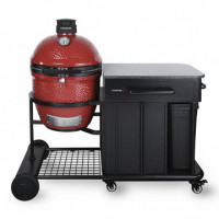Керамический гриль Classic 2 со столом-тележкой (Kamado Joe) Керамический гриль Classic 2 со столом-тележкой (Kamado Joe)