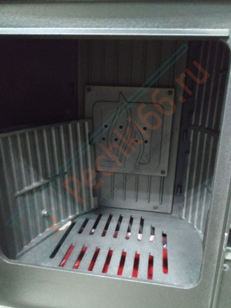 Чугунная печь-камин Aurora, черная (Plamen)