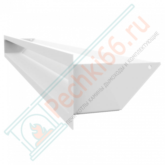 Решетка 9X100 белая LUFT/9/100/45S/B (Kratki)