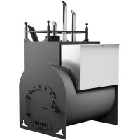 Печи для бани Горыныч Мини З/К, под бак 60 л, закрытая каменка с парогенератором ТермоСфера