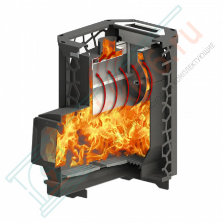 Печь банная HARD CERAMIC ANTIQUE 28L 2021 Панорама (Сталь-Мастер)