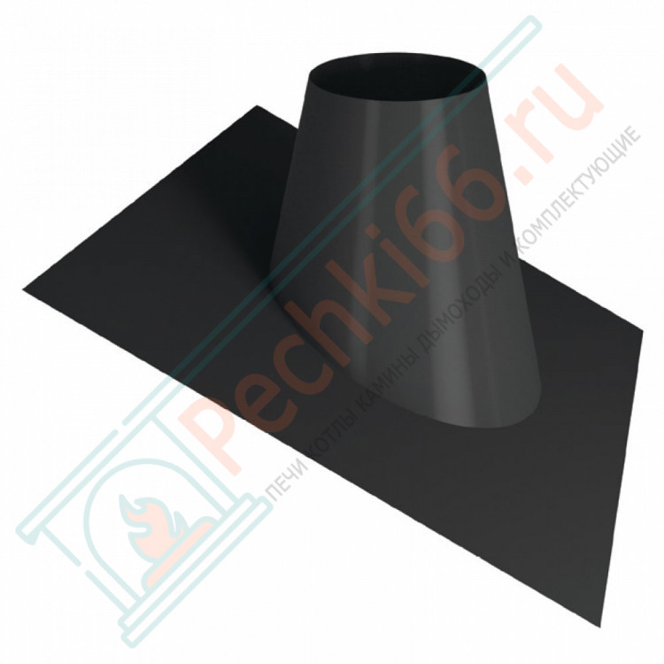 Кровельный элемент 21°/32° на трубу с изол V50R (ОЦИНК-RAL/0,5) d-180/280 (Вулкан)