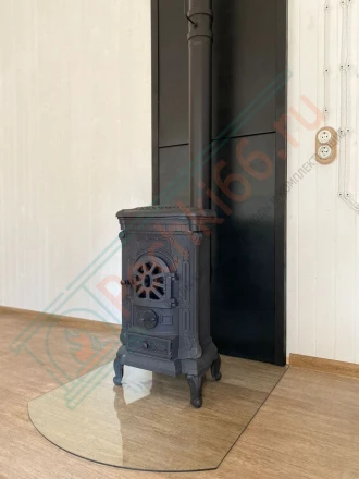 Печь-камин Везувий А-07 под ключ (монтаж 03.2024)