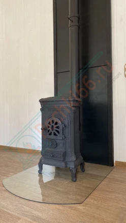 Печь-камин Везувий А-07 под ключ (монтаж 03.2024)