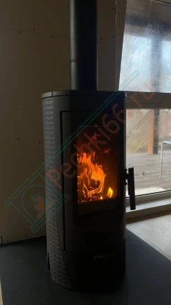 Печь-камин Plamen Tara под ключ (монтаж 09.2024)
