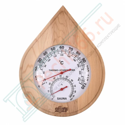 Термогигрометр 13-R капля, канадский кедр (212F)