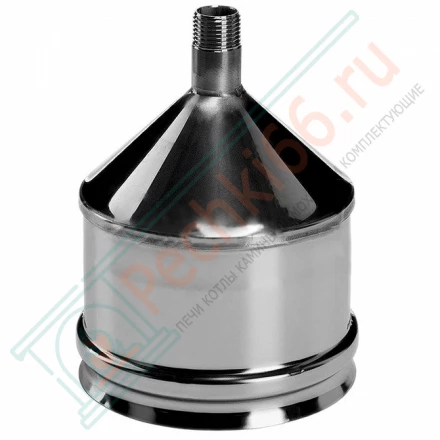 Конденсатосборник на трубу без изол (AISI-310S/0,8мм) d-300 (Вулкан)