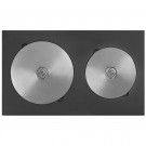 Плита чугунная двухконфорочная 3В (Везувий)