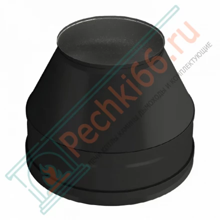 Конус Факел V50R с изол (AISI-310S/0,8-ОЦИНК-RAL/0,5) d-115/215 (Вулкан-Cerablanket)