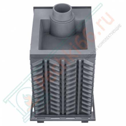 Чугунная печь для бани Гефест GFS-ЗК 45 (П) в сетке (ТехноЛит)