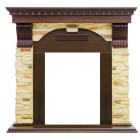 Портал Dublin угловой - Темный дуб / Сланец (Высота 975мм)