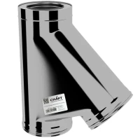 Сэндвич-тройник 135° (AISI-316L/0,8-AISI-304/0,5) d-250/350 (Craft-HF-50B)