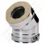Отвод 30° V50R с изол (AISI-321/0,8-ОЦИНК-RAL/0,5) d-300/400 (Вулкан-Cerablanket)