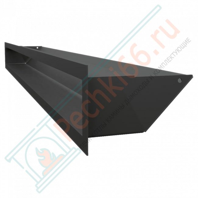 Решетка 9X100 черная LUFT/9/100/45S/C (Kratki)