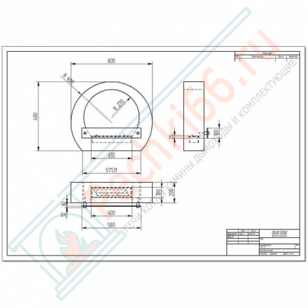 Биокамин Barrel (ZeFire)