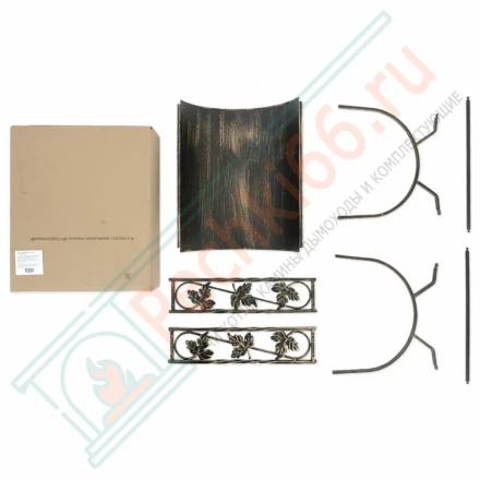 Дровница В68040AGK (античное золото/черный)