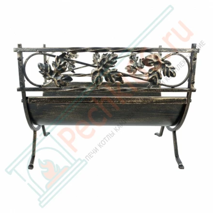 Дровница В68040AGK (античное золото/черный)