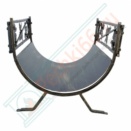 Дровница В68040AGK (античное золото/черный)