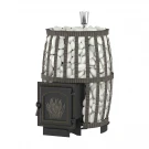 Чугунная печь для бани Русский пар ковка 18 (271) (Везувий)