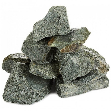 Камень для бани Порфирит, колотый, 20 кг (Россия)