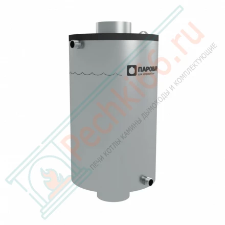 Парогенератор Паровар 500, l=612, рабочий объем 14,5 л (aisi-439/1-2мм) d-115