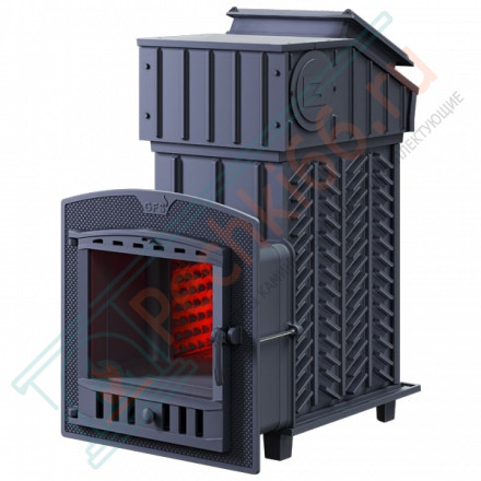 Чугунная печь для бани Гефест GFS-ЗК 30 (П2) (ТехноЛит)