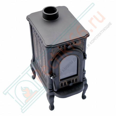 Чугунная печь-камин Сибирь-6 (НМК)