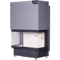 Каминная топка Дельта 1000 K три стекла (Экокамин)