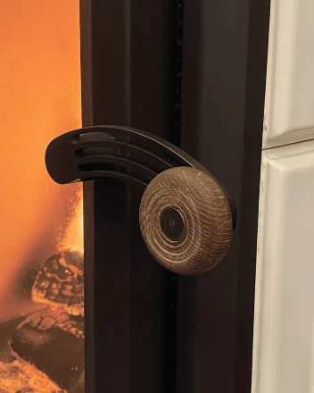 Печь-камин Майолика классик, вишня (Астов)