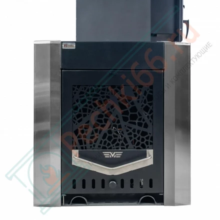 Газовая печь для бани № 06-ГТ 60 в готовой кирпичной облицовке (Тройка) до 36 м3