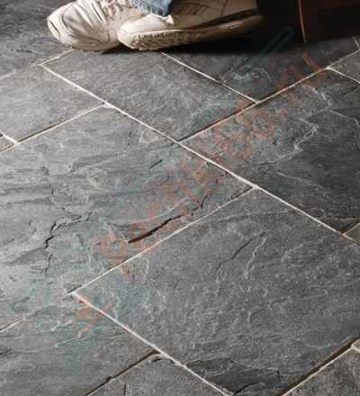 Плитка сланец Silver Grey India 600 x 300 x 12 мм (1,08 м2 / 6 шт)