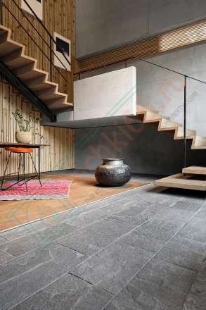 Плитка сланец Silver Grey India 600 x 300 x 12 мм (1,08 м2 / 6 шт)