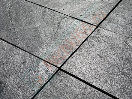 Плитка сланец Silver Grey India 600 x 300 x 12 мм (1,08 м2 / 6 шт)